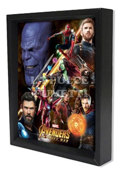 AVENGERS INFINITY WAR UNITED LENTICULAR 3D POSTER  25X20