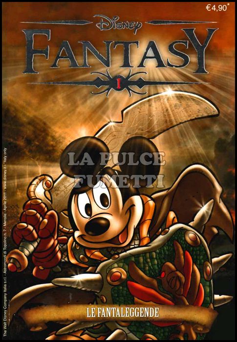 ASTROMONDI DI TOPOLINO #     7 - DISNEY FANTASY 1: LE FANTALEGGENDE