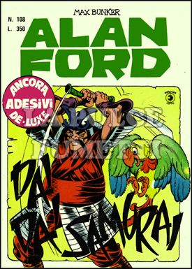 ALAN FORD ORIGINALE #   108: DAI DAI SAMURAI - NO ADESIVI