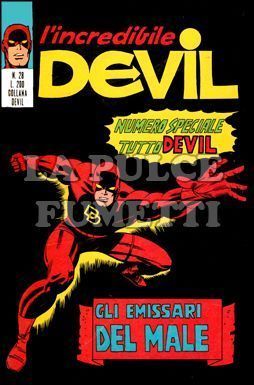 L'INCREDIBILE DEVIL #    28: GLI EMISSARI DEL MALE