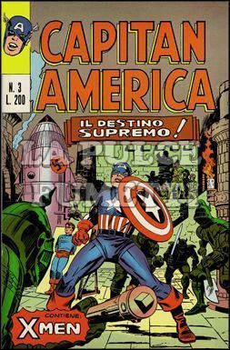 CAPITAN AMERICA #     3: IL DESTINO SUPREMO + ADESIVI NON SEGNALATI