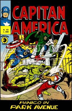 CAPITAN AMERICA #    63: PANICO IN PARK AVENUE