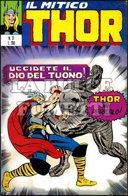 THOR #    21: UCCIDETE IL DIO DEL TUONO DI BUSTA