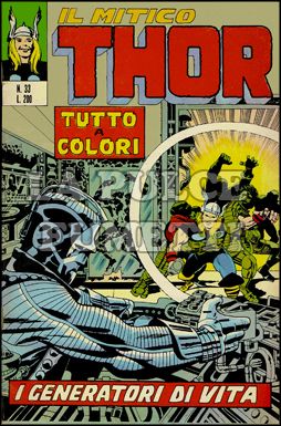 THOR #    33: I GENERATORI DI VITA