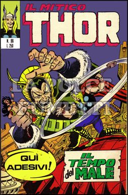 THOR #    96: IL TEMPO DEL MALE - CON ADESIVI