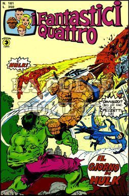 FANTASTICI QUATTRO #   181: IL GIORNO DI HULK