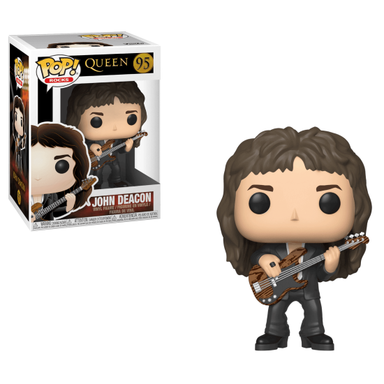 QUEEN: JOHN DEACON-  VINYL FIGURE #   95 - POP ROCKS FUNKO