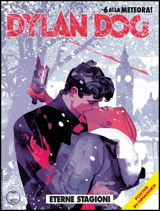 DYLAN DOG ORIGINALE #   394: ETERNE STAGIONI - 6 ALLA METEORA! + POSTER E ADESIVI