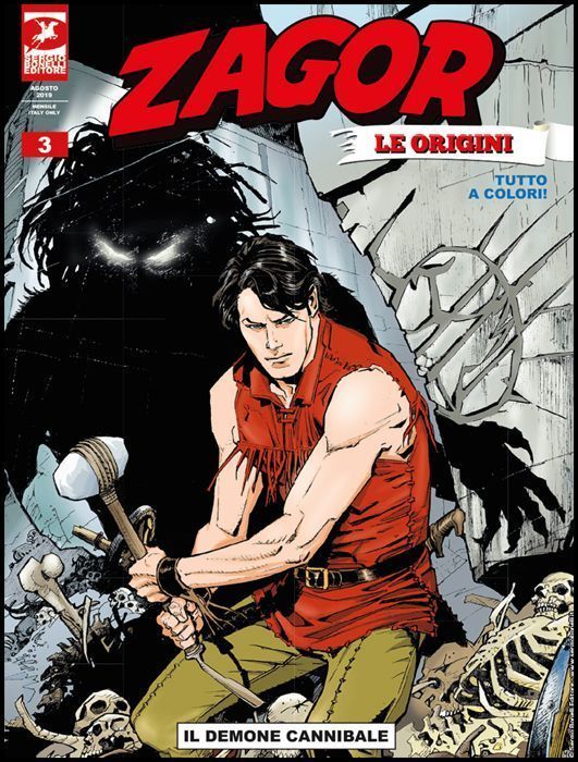 ZAGOR ALBO GIGANTE #    12 - ZAGOR LE ORIGINI 3: IL DEMONE CANNIBALE