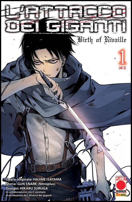 MANGA SHOCK #     7 - L'ATTACCO DEI GIGANTI - BIRTH OF RIVAILLE 1 - 3A RISTAMPA