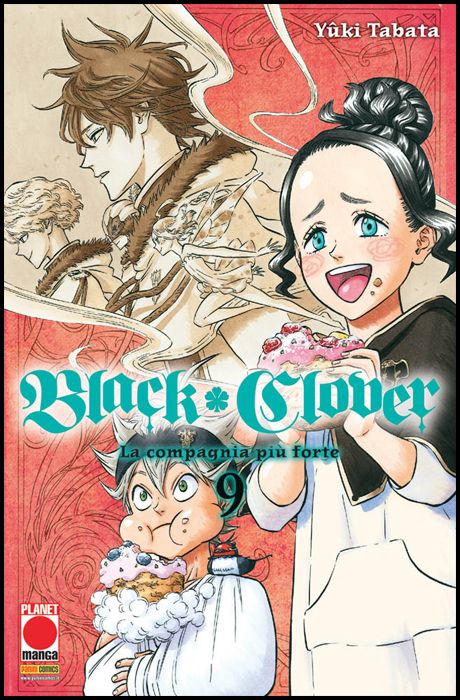 PURPLE #    22 - BLACK CLOVER 9 - 1A RISTAMPA