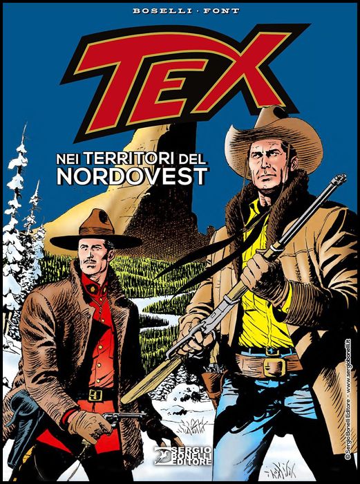 TEX: NEI TERRITORI DEL NORD-OVEST - CARTONATO