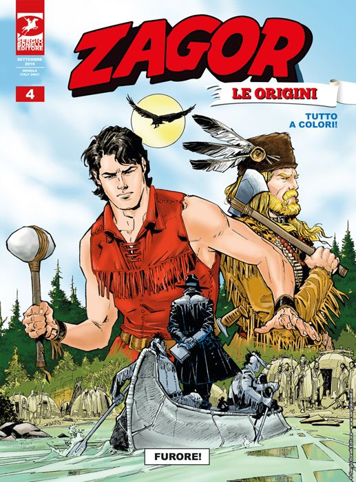 ZAGOR ALBO GIGANTE #    13 - ZAGOR LE ORIGINI 4: FURORE!