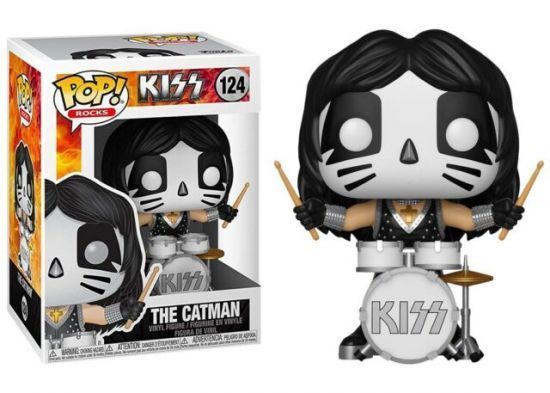 KISS: THE CATMAN: VINYL FIGURE #  124 - POP ROCKS FUNKO