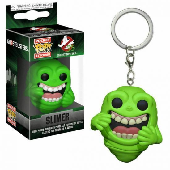 GHOSTBUSTERS: SLIMER - POP FUNKO POCKET KEYCHAN 4 CM