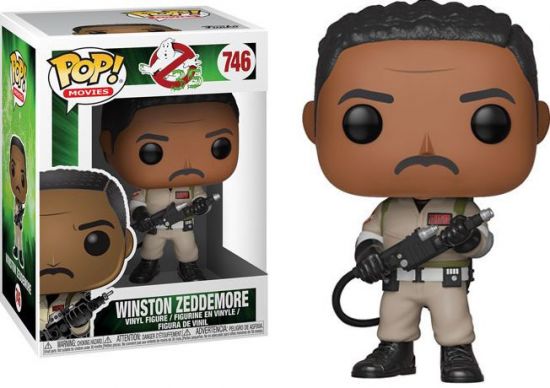 GHOSTBUSTERS: WINSTON ZEDDEMORE- VINYL FIGURE #   746 - POP FUNKO