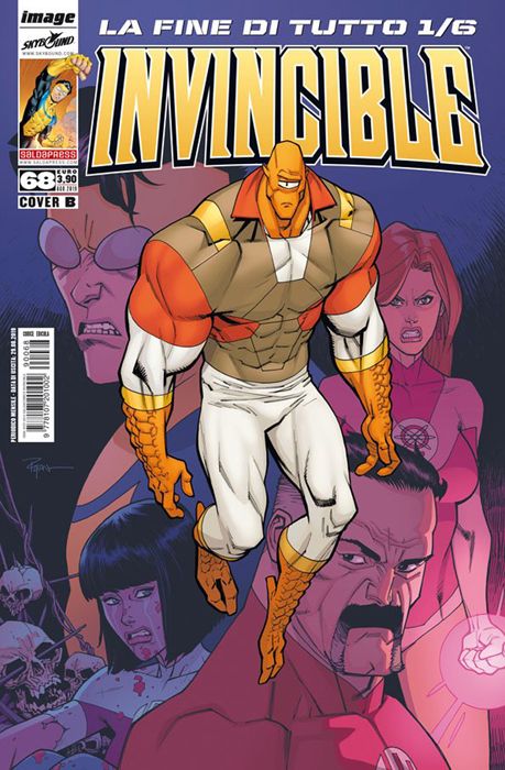 INVINCIBLE #    68 - COVER B - LA FINE DI TUTTO 1 ( DI 6 )