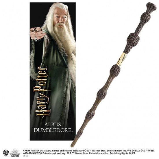 HARRY POTTER WAND: THE ELDER DUMBLEDORE ( SILENTE ) BACCHETTA 12 INCH