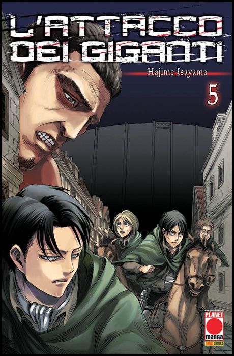 GENERATION MANGA #     5 - L'ATTACCO DEI GIGANTI 5 - 4A RISTAMPA