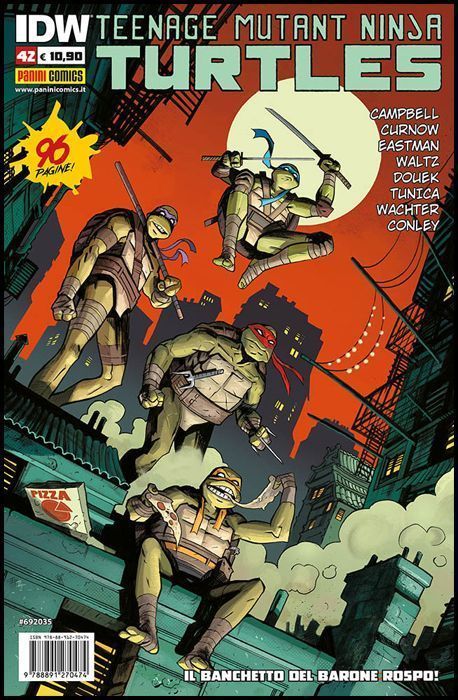 TEENAGE MUTANT NINJA TURTLES #    42