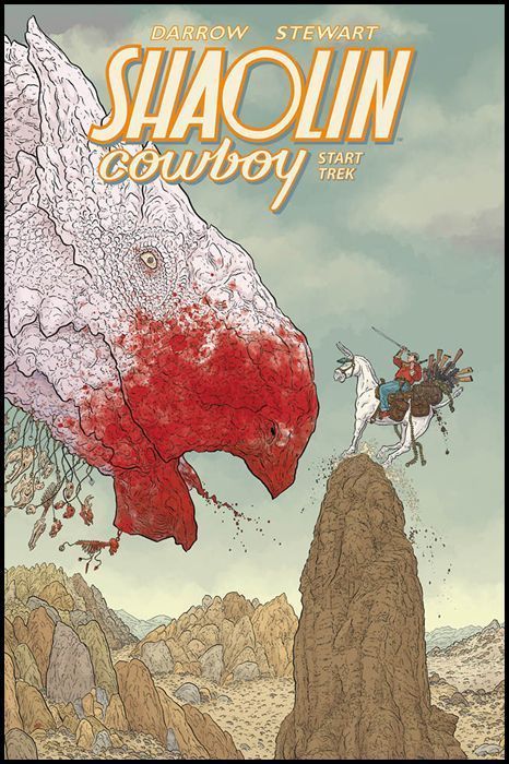 PANINI COMICS 100% HD - SHAOLIN COWBOY - START TREK