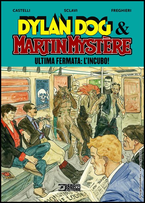 DYLAN DOG & MARTIN MYSTERE: ULTIMA FERMATA: L'INCUBO - CARTONATO