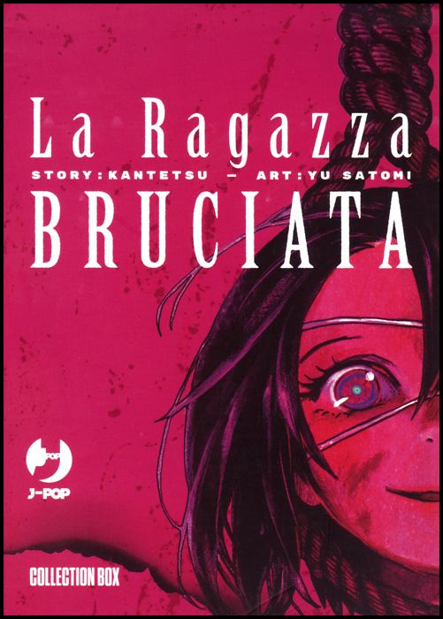 LA RAGAZZA BRUCIATA BOX COMPLETO ( VOLUMI 1-2-3-4 )