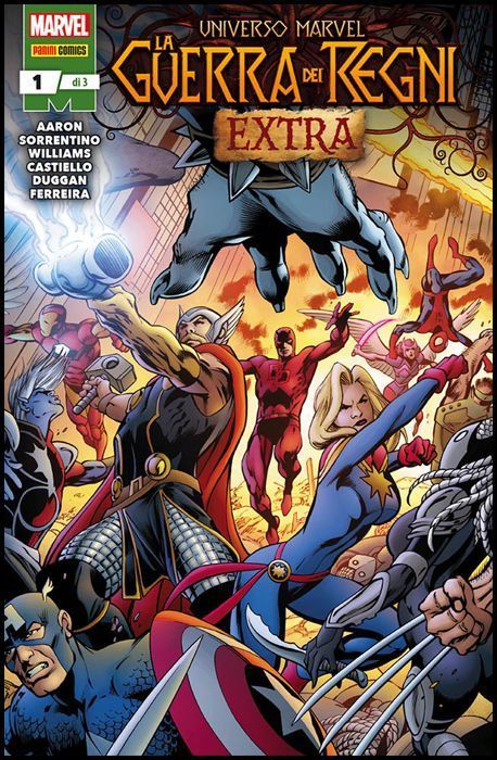 UNIVERSO MARVEL: LA GUERRA DEI REGNI EXTRA #     1