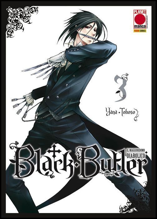 BLACK BUTLER #     3 - IL MAGGIORDOMO DIABOLICO - KUROSHITSUJI - 4A RISTAMPA