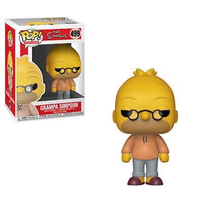 SIMPSON TV: GRAMPA SIMPSON- VINYL FIGURE #   499 - POP FUNKO