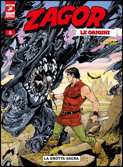 ZAGOR ALBO GIGANTE #    14 - ZAGOR LE ORIGINI 5: LA GROTTA SACRA