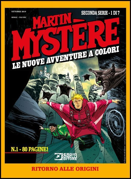 MARTIN MYSTERE GIGANTE #    26 - MARTIN MYSTERE - LE NUOVE AVVENTURE A COLORI 2A SERIE 1: RITORNO ALLE ORIGINI