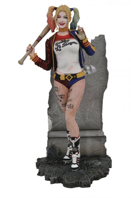 DC GALLERY - SUICIDE SQUADE: HARLEY QUINN STATUA IN PVC 23 CM