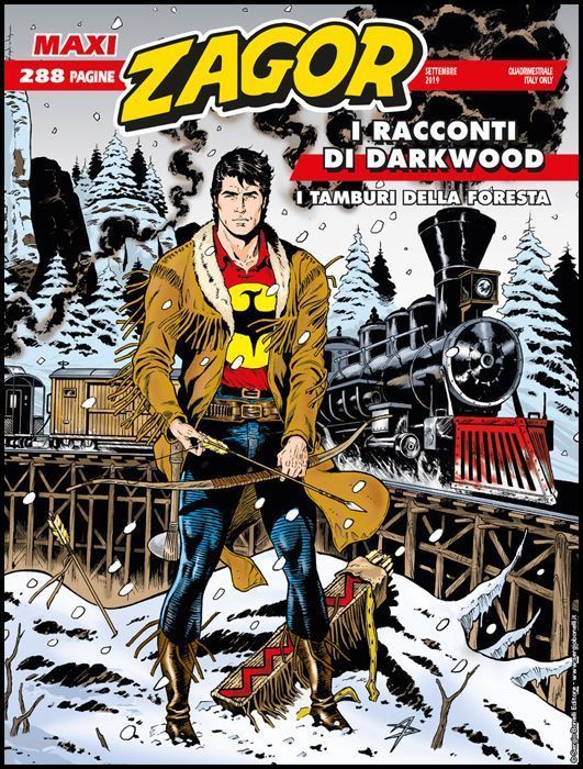 ZAGOR MAXI #    37: I RACCONTI DI DARKWOOD 3 - I TAMBURI DELLA FORESTA