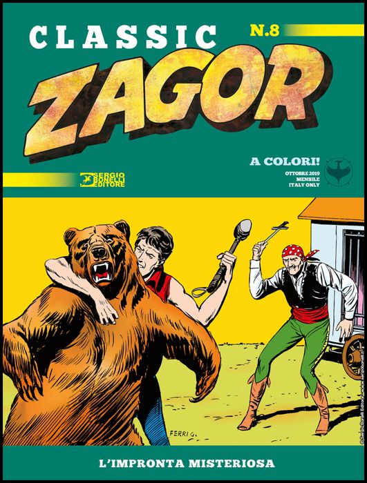 ZAGOR CLASSIC #     8: L'IMPRONTA MISTERIOSA