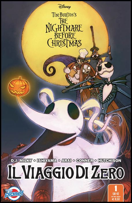 PLANET DISNEY #    19 - THE NIGHTMARE BEFORE CHRISTMAS - IL VIAGGIO DI ZERO 1