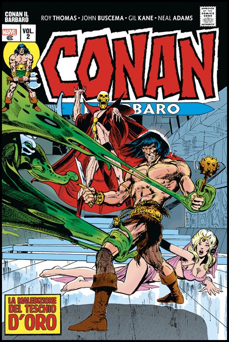 MARVEL OMNIBUS - CONAN IL BARBARO - L'ERA MARVEL #     2: LA MALEDIZIONE DEL TESCHIO D'ORO