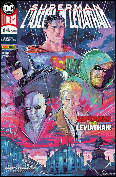 DC CROSSOVER #     1 - LEVIATHAN 1 - SUPERMAN: L'ASCESA DI LEVIATHAN