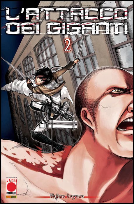 GENERATION MANGA #     2 - L'ATTACCO DEI GIGANTI 2 - 5A RISTAMPA