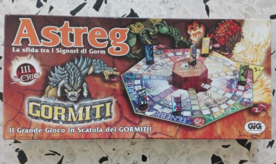 GORMITI GIG III SERIE ASTREG GIOCO DA TAVOLO COMPLETO  USATO