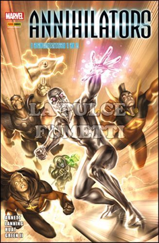 MARVEL CROSSOVER 76/77  ANNIHILATORS - I DEVASTATORI 1/2 COMPLETA
