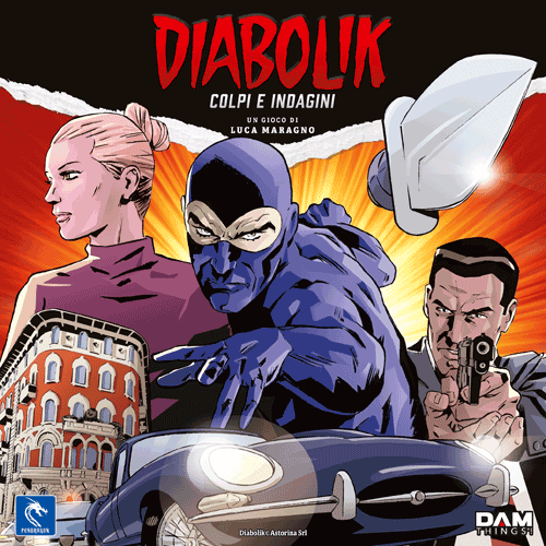 DIABOLIK: COLPI E INDAGINI - GIOCO DA TAVOLO 2/4 GIOCATORI 60/90 MIN