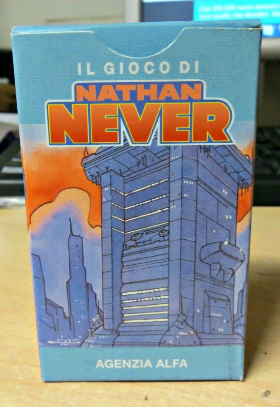 NATHAN NEVER IL GIOCO DI CARTE  MAZZO AGENZIA ALFA