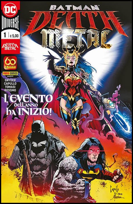 DC CROSSOVER #     7 - BATMAN: DEATH METAL 1