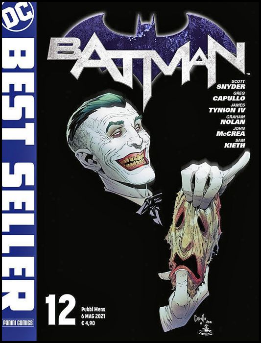 DC BEST SELLER #    12 - BATMAN di SCOTT SNYDER & GREG CAPULLO 12