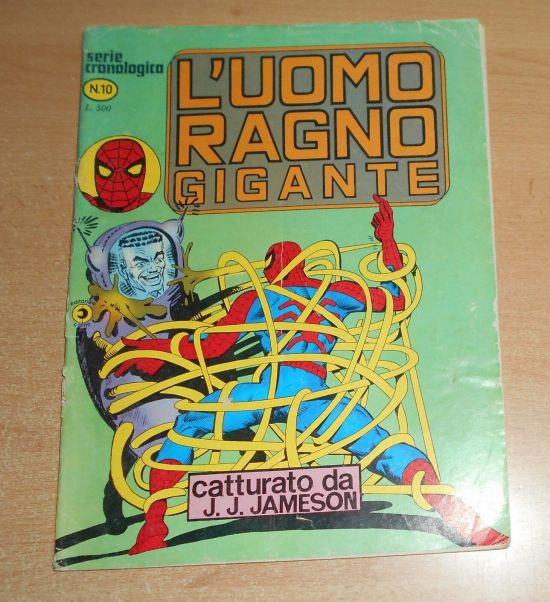 UOMO RAGNO GIGANTE #    10: CATTURATO DA J.J. JAMESON