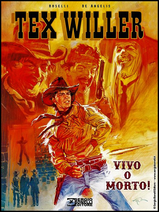 TEX WILLER #     1: VIVO O MORTO! - CARTONATO - 2A EDIZIONE