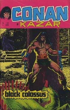 CONAN E KAZAR #    33: BLACK COLOSSUS