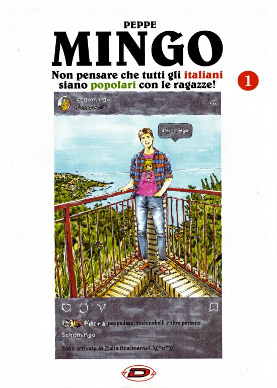 MINGO - NON PENSARE CHE TUTTI GLI ITALIANI SIANO POPOLARI CON LE RAGAZZE! #     1 - VARIANT MANGA YO!