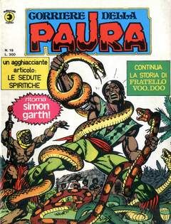 CORRIERE DELLA PAURA #    18